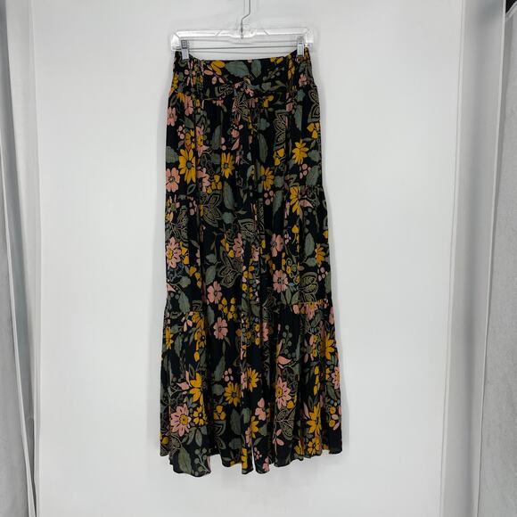 Angie High Waisted Wide Leg Floral Pant Size XS - Picture 3 of 6
